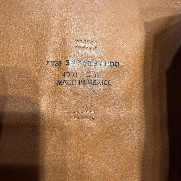 FRYE — Jayden Button Tall, Redwood Size 7.5 - Picture 9 of 9